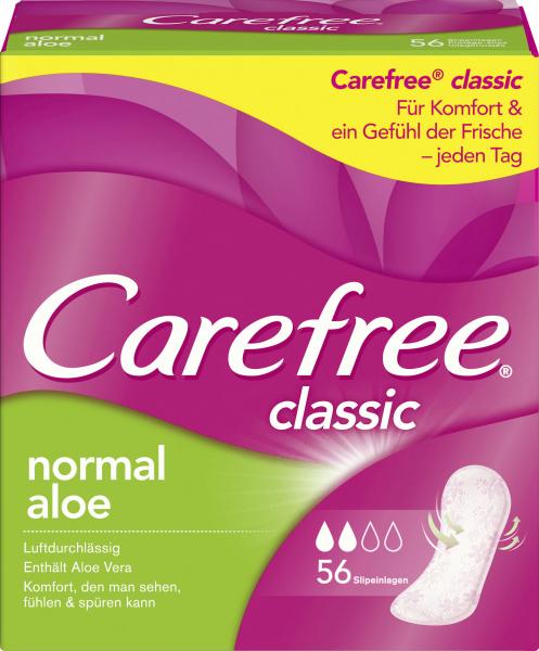 Carefree Slipeinlagen Aloe Vera