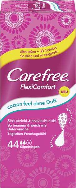 Carefree Slipeinlagen FlexiComfort Cotton Feel