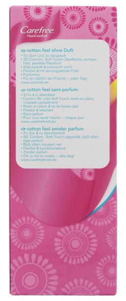 Carefree Slipeinlagen FlexiComfort Cotton Feel