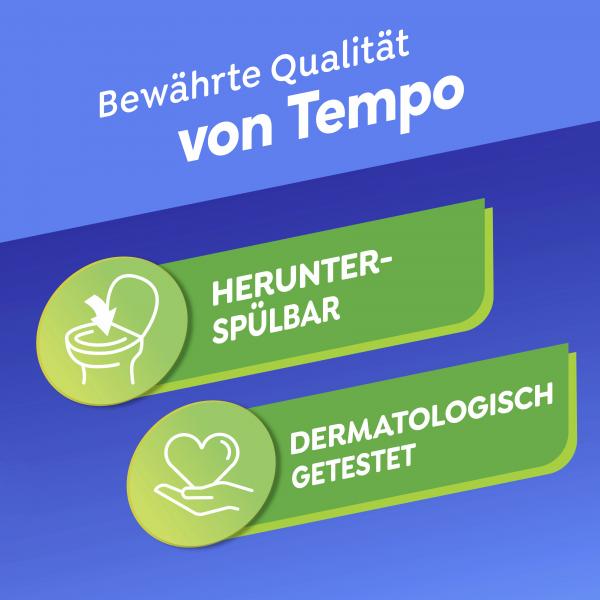 Tempo Feuchte Toilettentücher sanft & pflegend Kamille