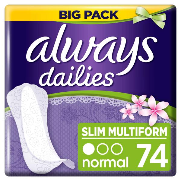 Always Multiform Fresh Slipeinlagen slim