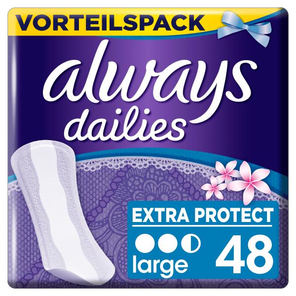Always Slipeinlagen Extra Protect Large Fresh