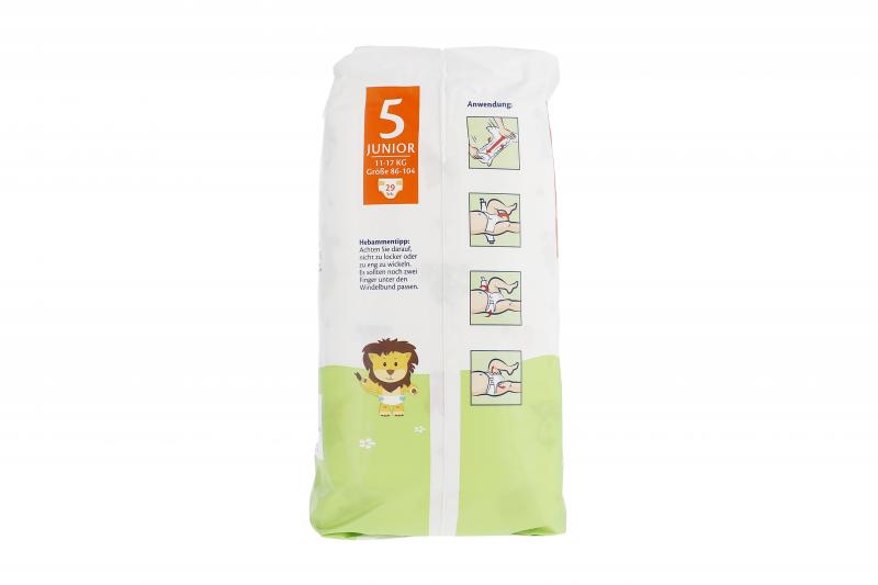 Hipp Babysanft Windeln Gr. 5 Junior 12-17kg