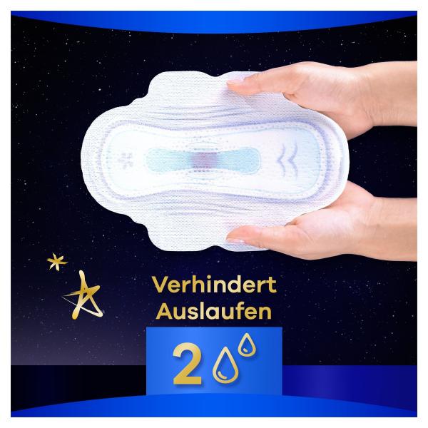 Always Ultra Damenbinden Secure Night (Größe 4) Mit Flügeln