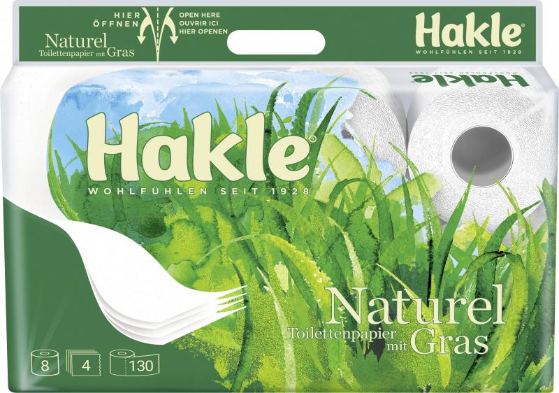 Hakle Toilettenpapier Naturel 4-lagig