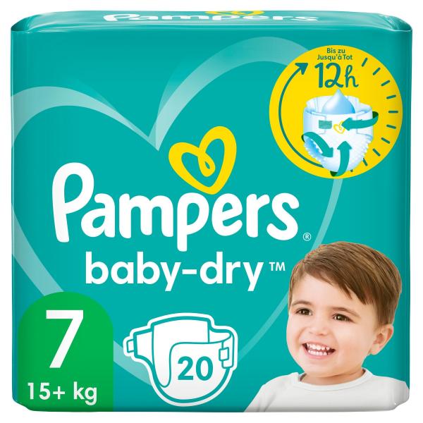 Pampers Baby-Dry Gr. 7, 15kg+