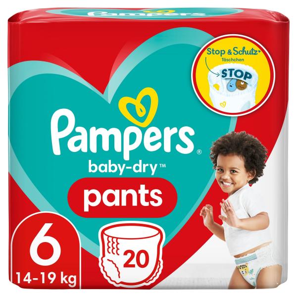 Pampers Baby-Dry Pants Gr. 6, 14kg-19kg