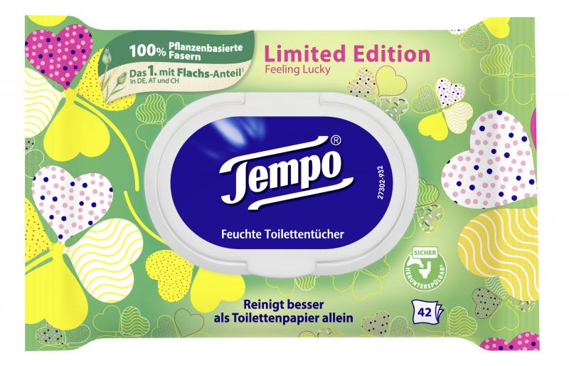 Tempo Feuchtes Toilettenpapier Limited Edition