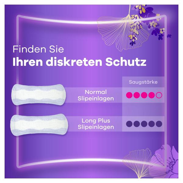 Always Discreet Comlete Protection Inkontinenz Slipeinlagen Long Plus