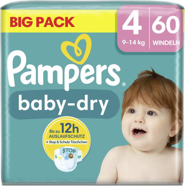 Pampers Baby Dry Gr. 4, 9-14kg