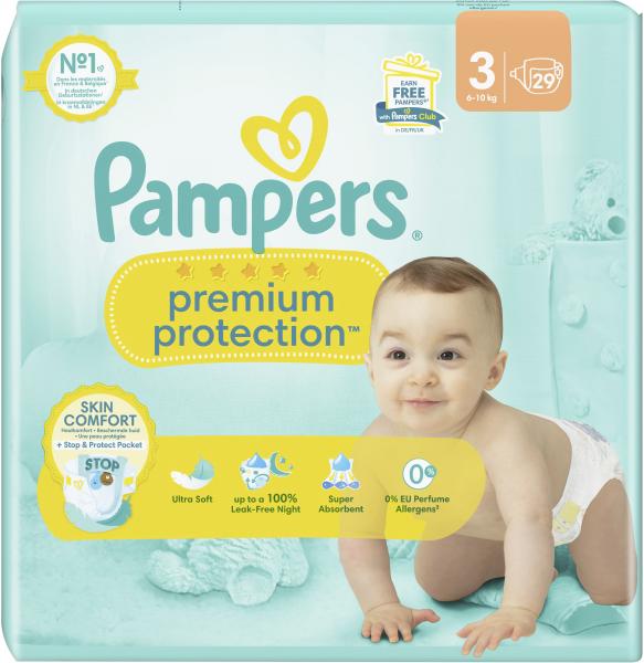 Pampers Premium Protection Gr. 3,  6kg-10kg