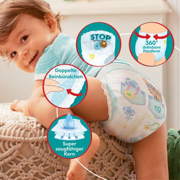 Pampers Baby Dry Pants Gr .4, 9kg-15kg