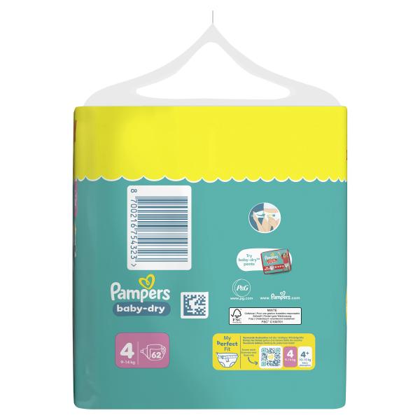 Pampers Baby Dry Gr. 4, 9kg-14 kg