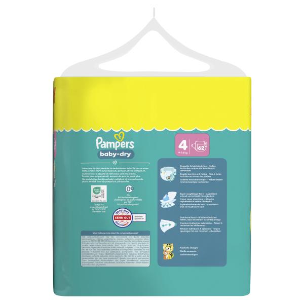 Pampers Baby Dry Gr. 4, 9kg-14 kg