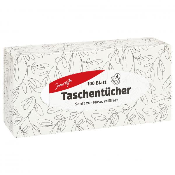Jeden Tag Taschentücher Box 4-lagig
