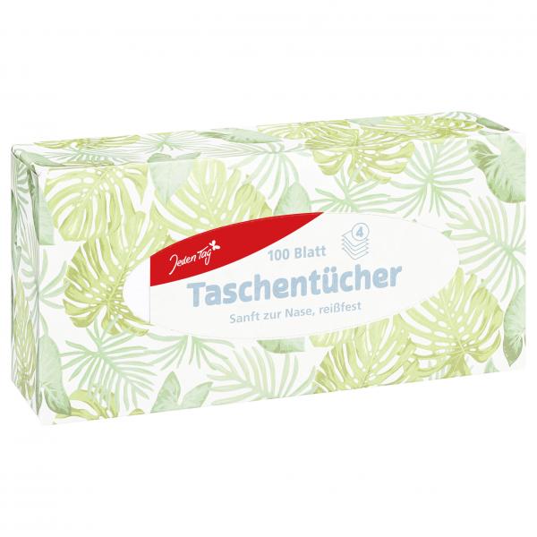 Jeden Tag Taschentücher Box 4-lagig