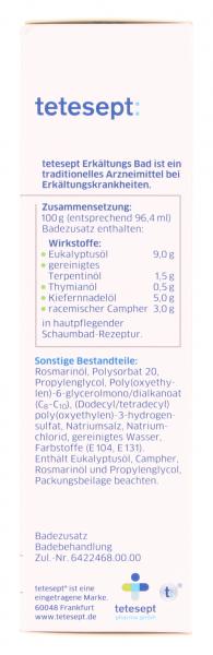 Tetesept Erkältungs Bad