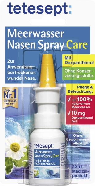 Tetesept Meerwasser Nasenspray Care