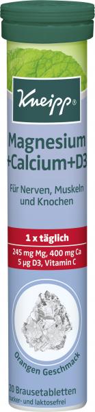 Kneipp Magnesium + Calcium + D3 Brausetabletten