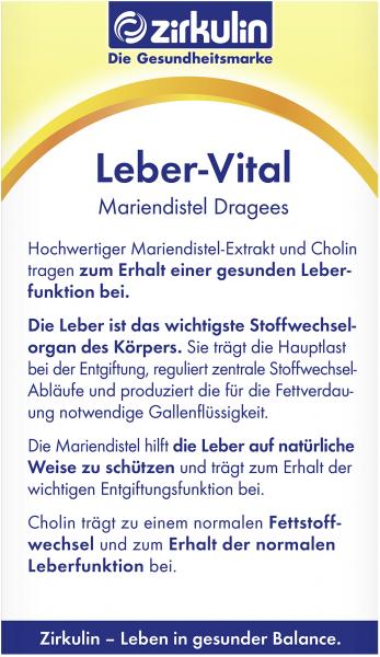 Zirkulin Leberschutz-Dragees