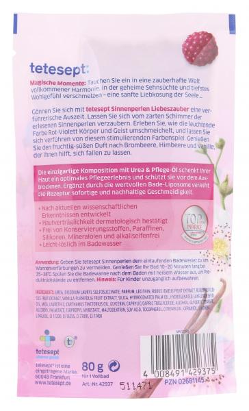 Tetesept Sinnenperlen Liebenszauber Brombeere + Himbeere + Vanille