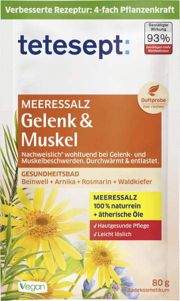 Tetesept Meeressalz Gelenk & Muskel Gesundheitsbad