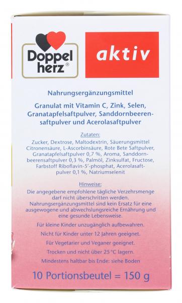 Doppelherz aktiv Heißer Granatapfel + Sanddorn + Acerola