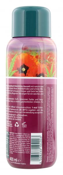 Kneipp Glückliche Auszeit Aroma-Pflegeschaumbad Roter Mohn Hanf