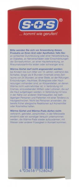 SOS Wärme-Gürtel
