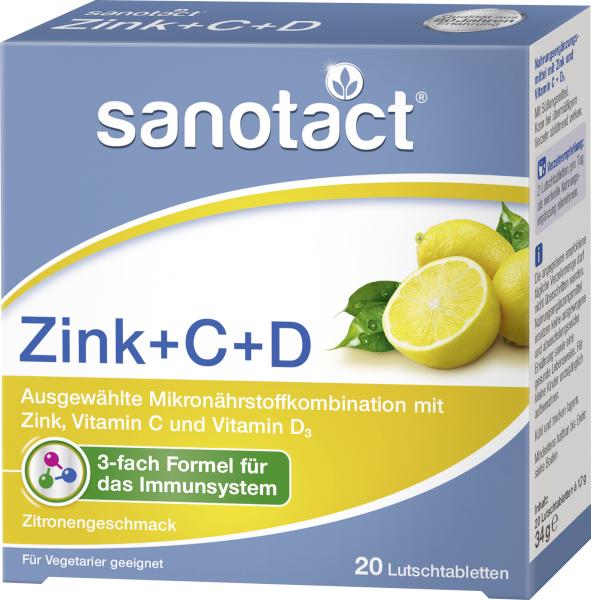 Sanotact Zink + C + D 