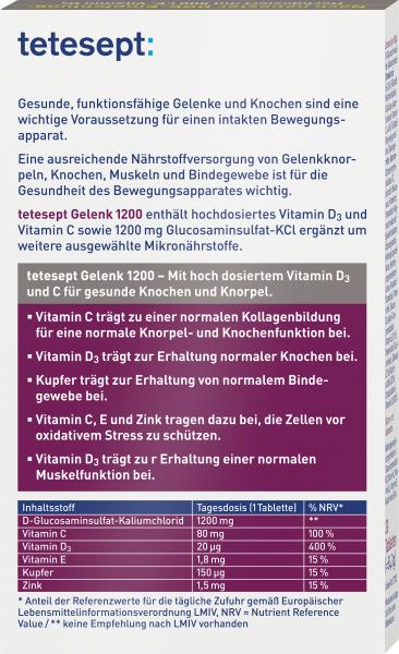 Tetesept Gelenk 1200 intens plus Tabletten