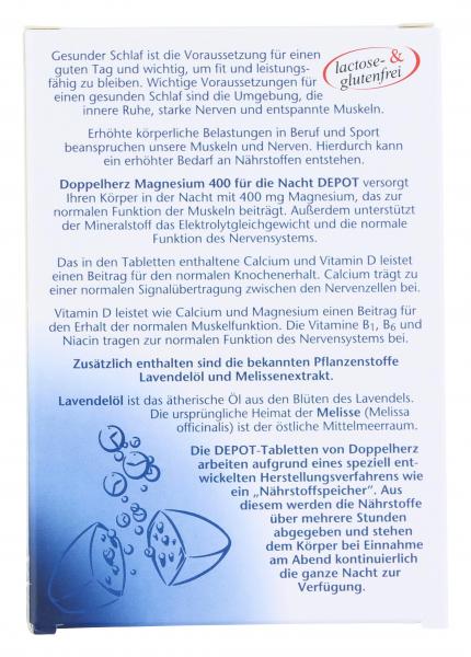 Doppelherz aktiv Magnesium für die Nacht