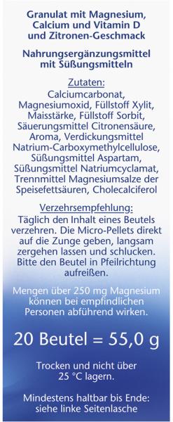 Doppelherz aktiv Magnesium + Calcium + D3