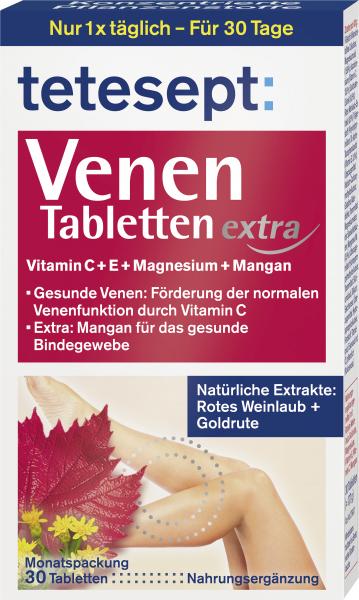 Tetesept Venen Tabletten extra