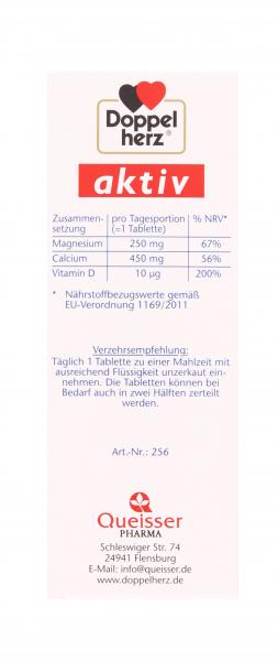 Doppelherz Magnesium + Calcium + D3