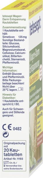Tetesept Magen-Darm-Entspannung Kautabletten