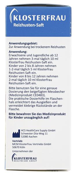 Klosterfrau Reizhusten-Saft