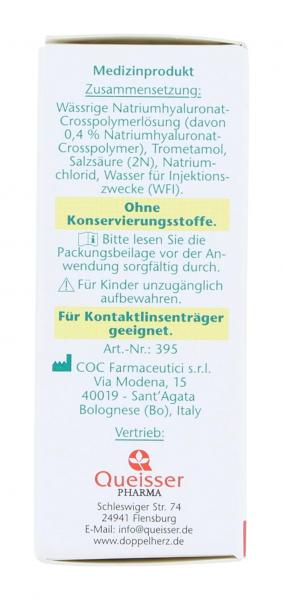 Doppelherz aktiv Augen-Tropfen Hyaluron 0,4%