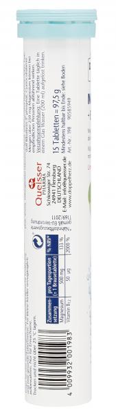Doppelherz aktiv Magnesium 500 + B12 Brausetabletten