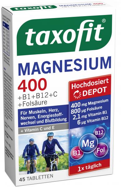 Taxofit Magnesium 400 Depot Tabletten