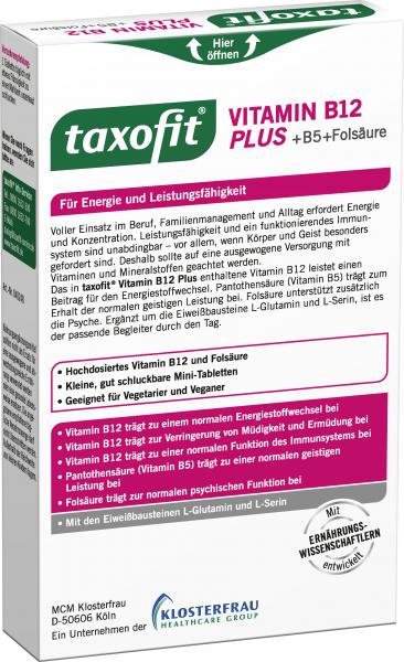 Taxofit Vitamin B12 Plus Mini-Tabletten