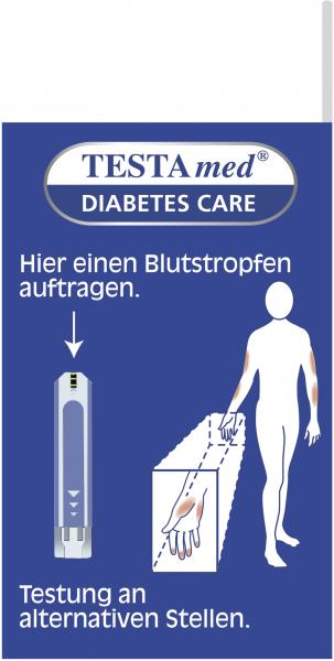 Testa med Diabetes Care GlucoCheck Advance Blutzucker Testerstreifen