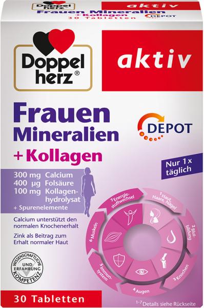 Doppelherz aktiv Frauen Mineralien + Kollagen Depot