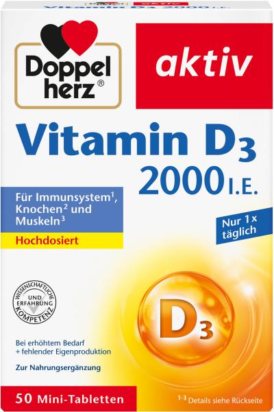 Doppelherz aktiv Vitamin D3 2000 i.E.