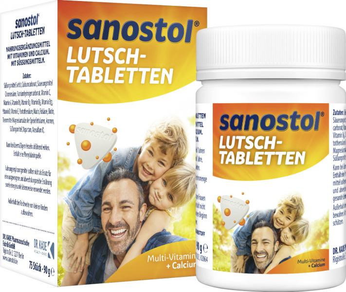Sanostol Lutschtabletten Multi-Vitamin + Calcium