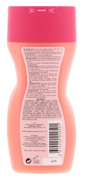 Playboy Generation Shower Cream Hydrating juicy cherry scent 
