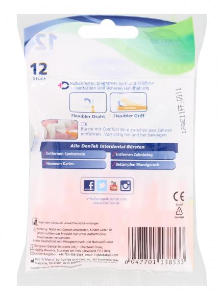 DenTek Easy Brush Interdental-Bürsten extra fein Minze