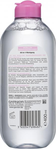 Garnier SkinActive Mizellen Reinigungswasser All-in-1