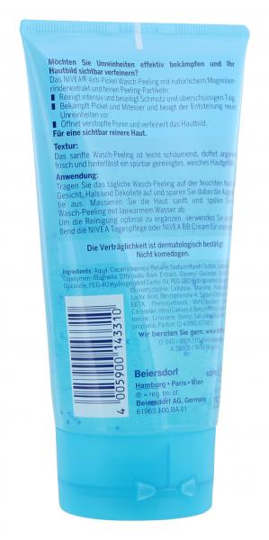 Nivea Anti Pickel Wasch-Peeling unreine Haut