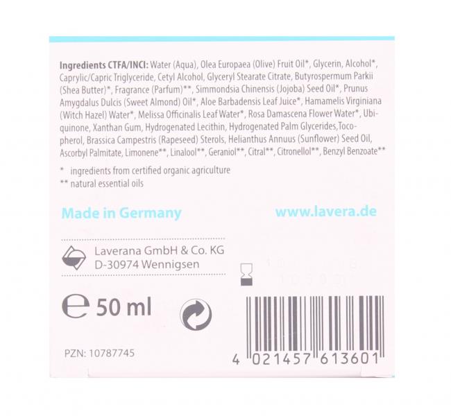 Lavera Basis Sensitiv Anti-Falten Feuchtigkeitscreme